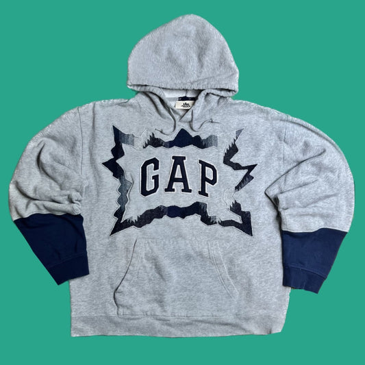 upcycled GAP sweatshirt front side